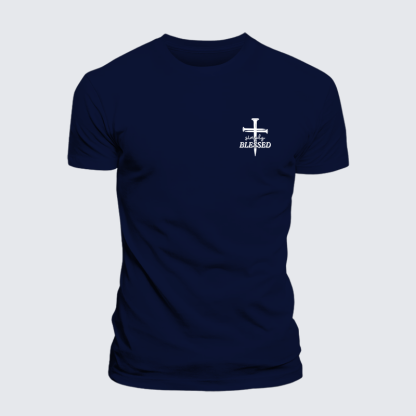 Simply Blessed Jesus God Christian Cotton T-Shirt