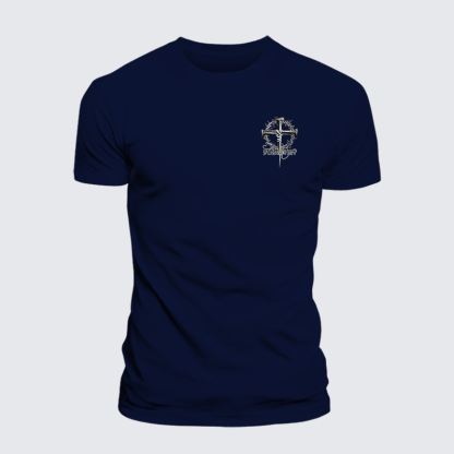 Cross Forgiven Jesus God Christian Cotton T-Shirt
