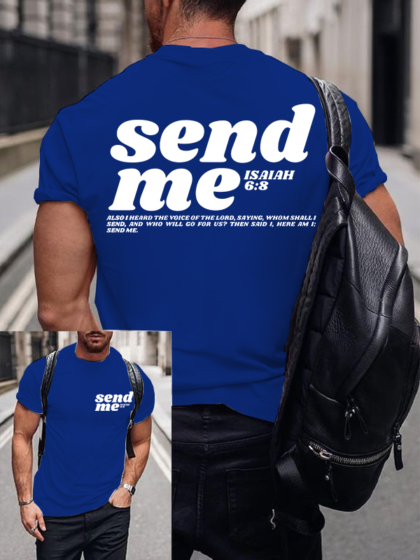 Send Me Jesus God Christian Cotton T-Shirt