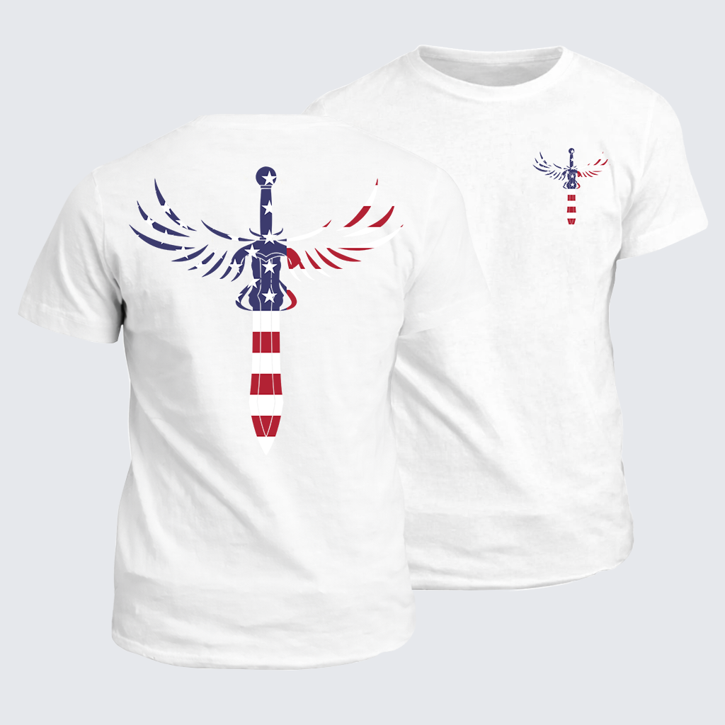 One Nation Under God Jesus God Christian Cotton T-Shirt