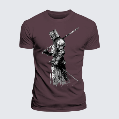 Armor of God Jesus God Christian Premium Mercerized Cotton Tee