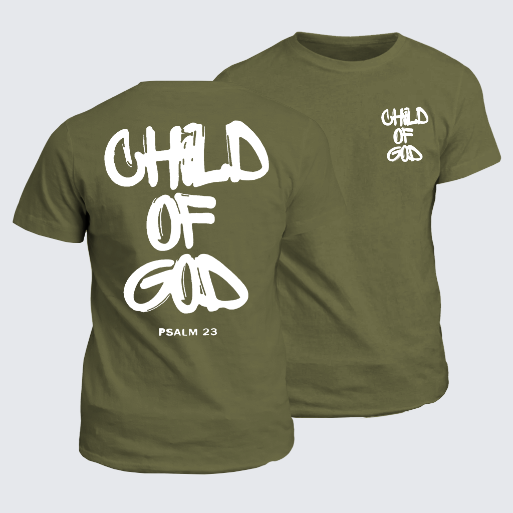 Child Of God Jesus God Christian Cotton T-Shirt
