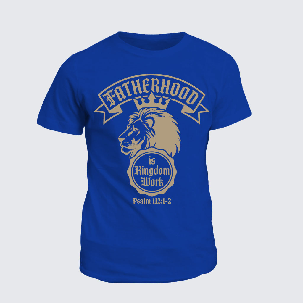 Fatherhood Jesus God Christian Cotton T-Shirt