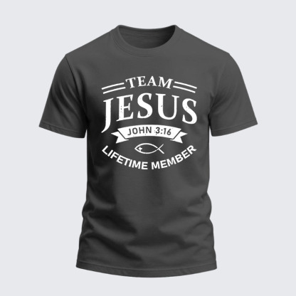 [Copy]Heavyweight Cotton Tee -Jesus Team