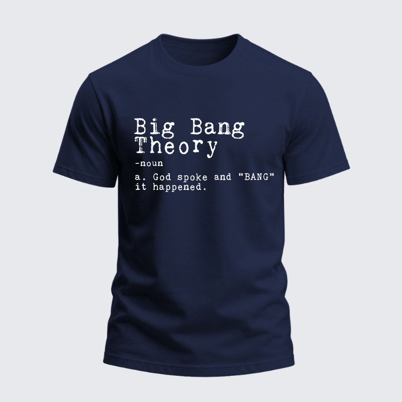 Heavyweight Cotton Tee - Big Bang Theory