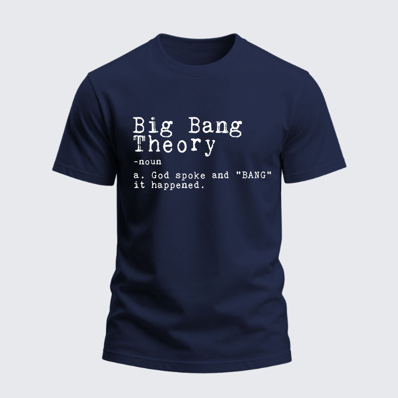 Heavyweight Cotton Tee - Big Bang Theory