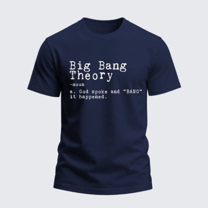 Heavyweight Cotton Tee - Big Bang Theory