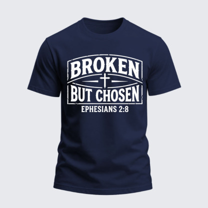 Heavyweight Cotton Tee - Broken But Chosen