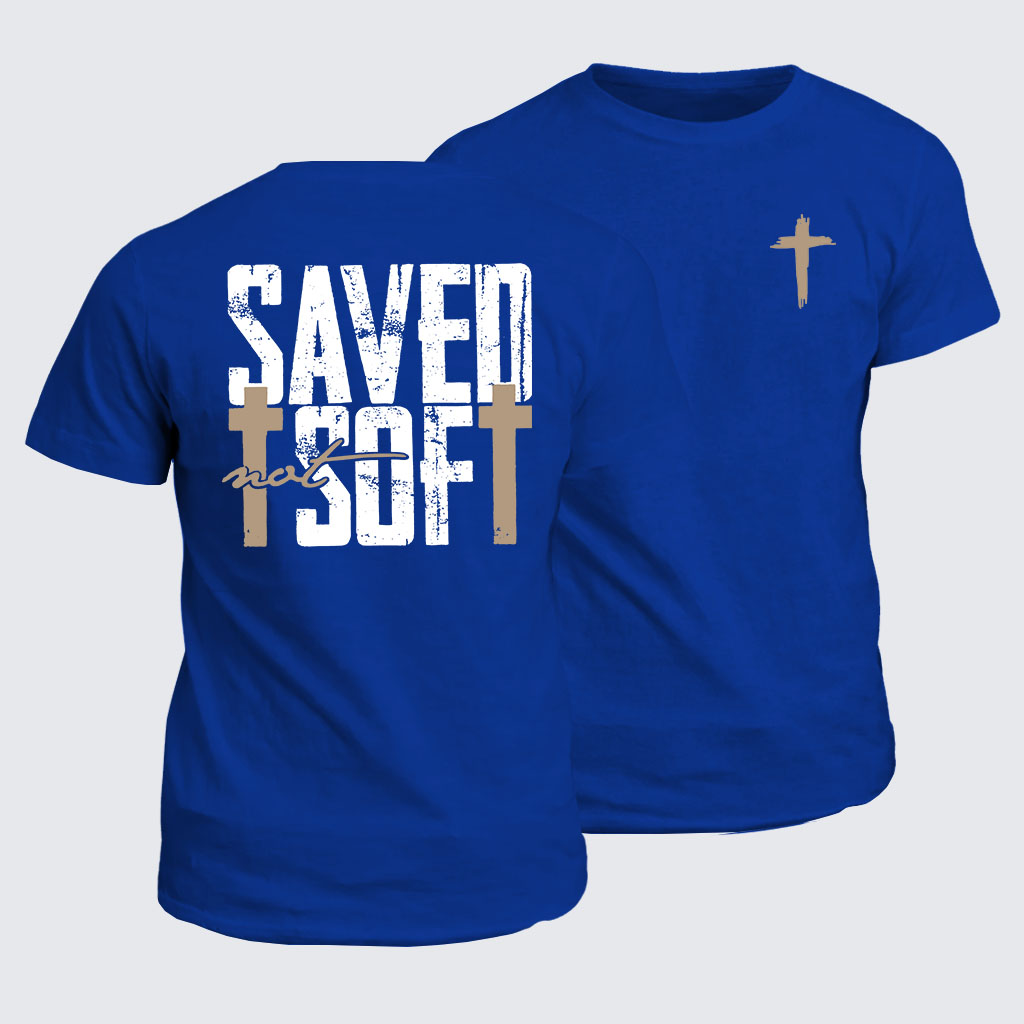 Classic Cotton Tee -  Saved Not Soft 