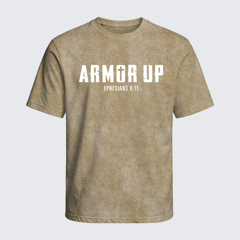 Washed T-Shirt - Armor Up