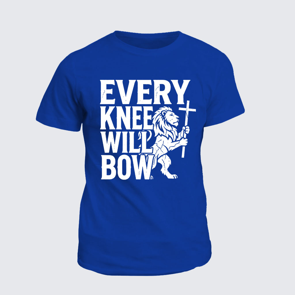 Classic Cotton Tee -  Every Knee Will Bow
