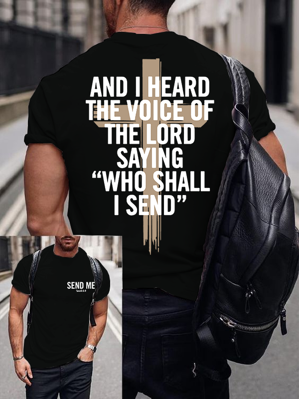 Send Me Jesus God Christian Cotton T-Shirt