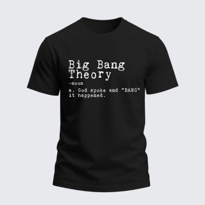 Heavyweight Cotton Tee - Big Bang Theory