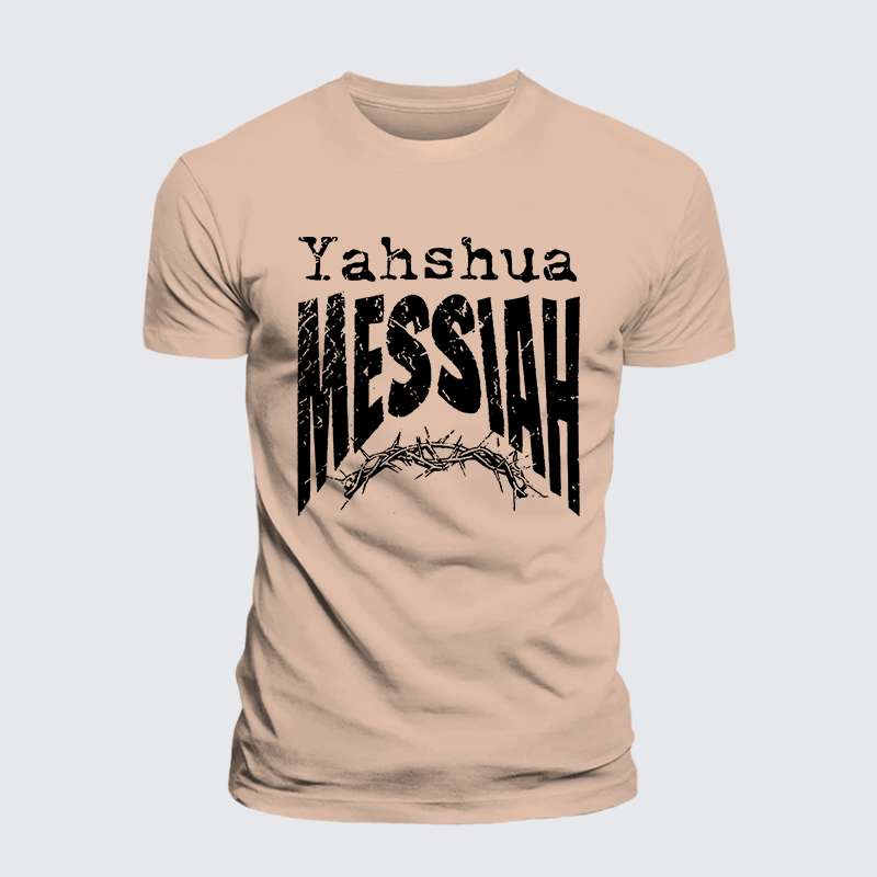 Yeshua Jesus God Christian Premium Mercerized Cotton Tee