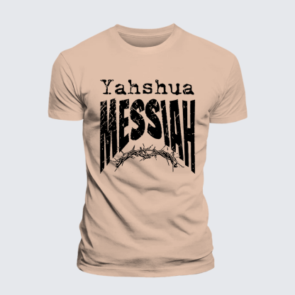 Yeshua Jesus God Christian Premium Mercerized Cotton Tee