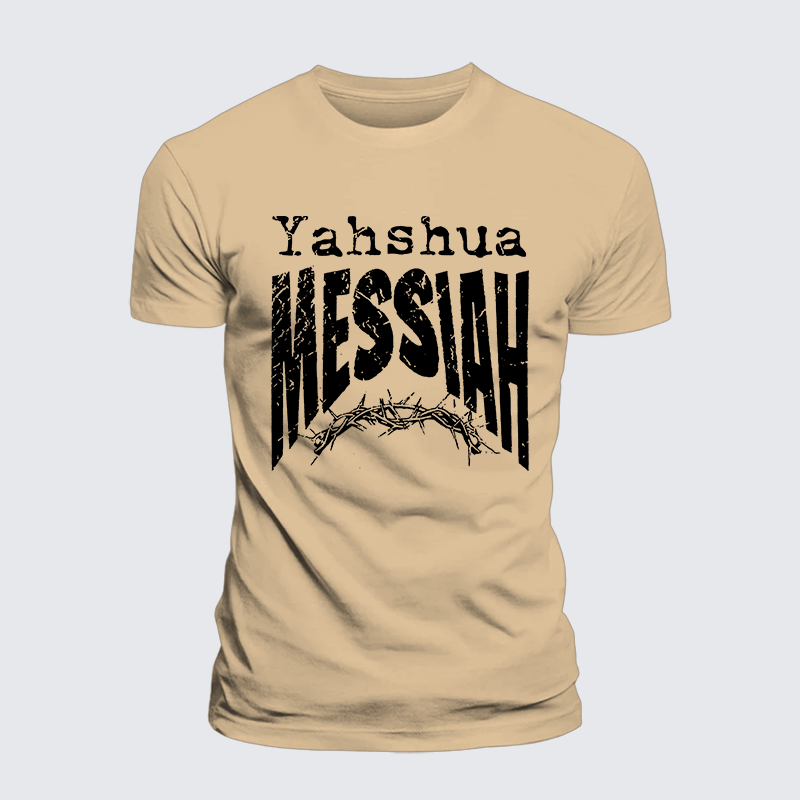 Yeshua Jesus God Christian Premium Mercerized Cotton Tee