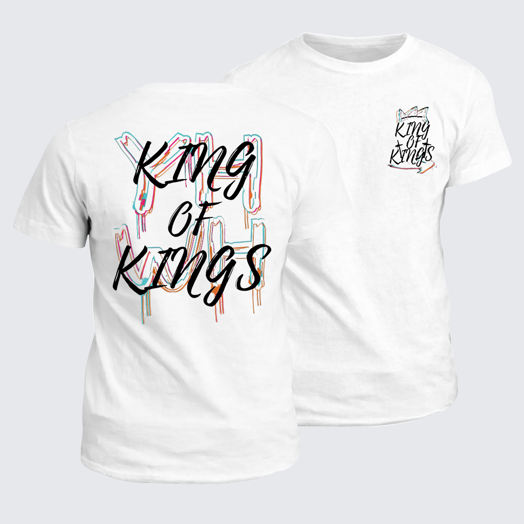 King Of Kings Jesus God Christian Cotton T-Shirt