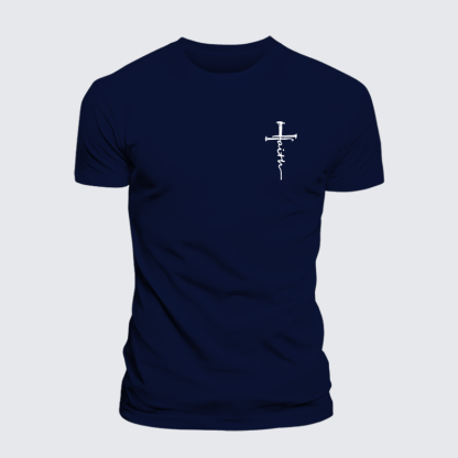 Cross Jesus God Christian Cotton T-Shirt