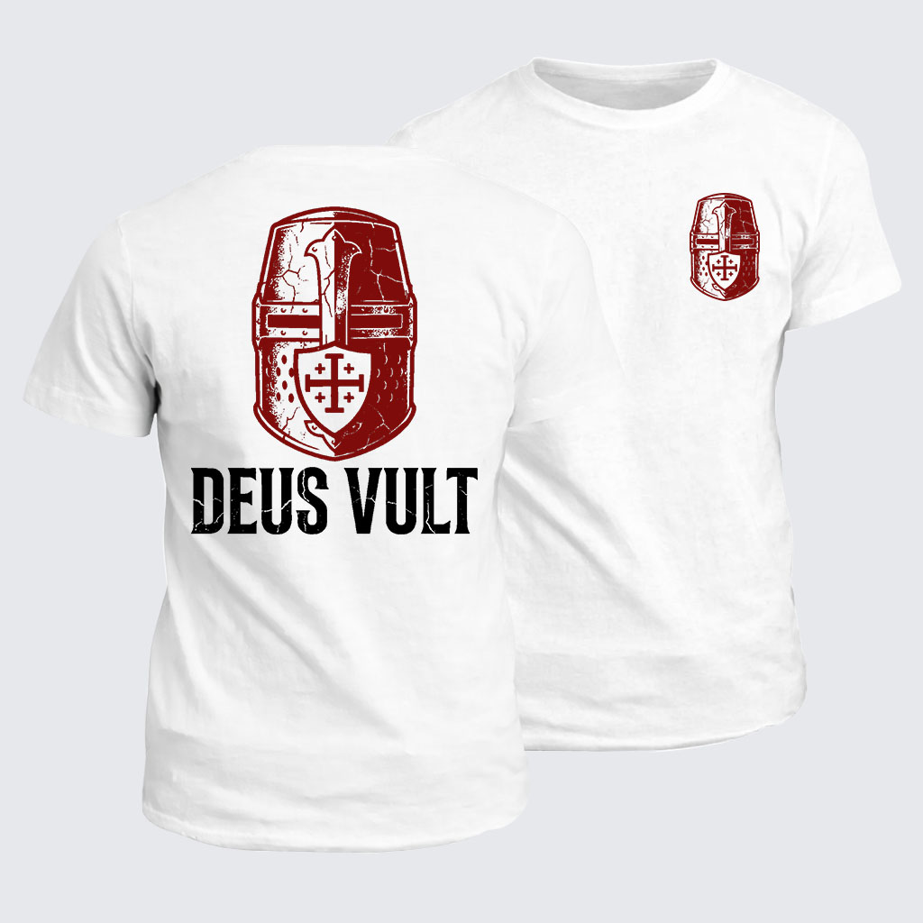 [Copy]Fatherhood Jesus God Christian Cotton T-Shirt
