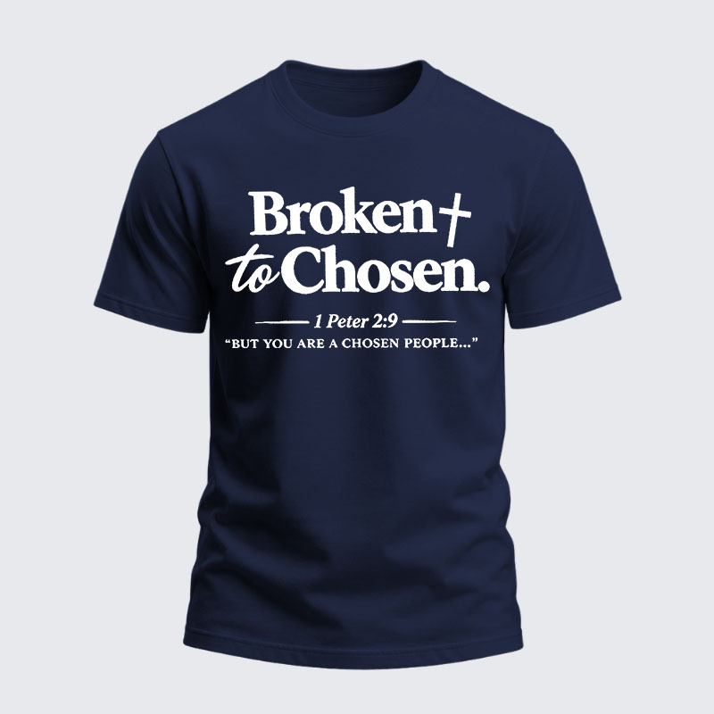 [Copy]Heavyweight Cotton Tee - Broken But Chosen