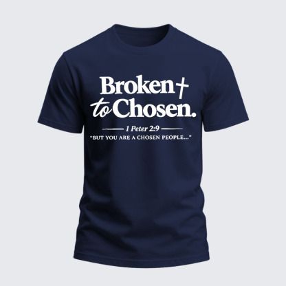 [Copy]Heavyweight Cotton Tee - Broken But Chosen