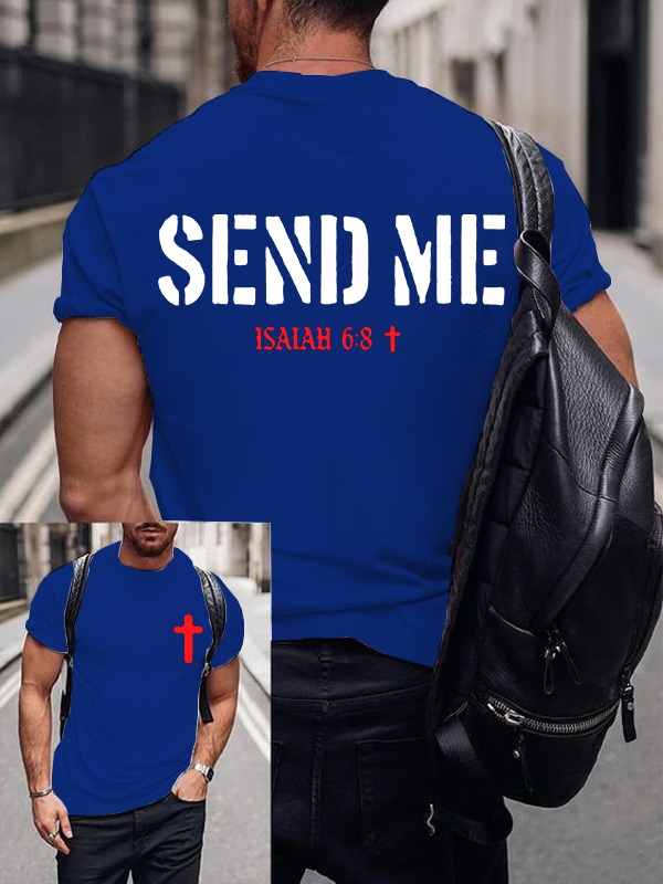 Send Me Jesus God Christian Cotton T-Shirt