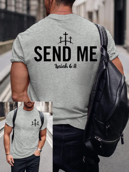 Send Me Jesus God Christian Cotton T-Shirt