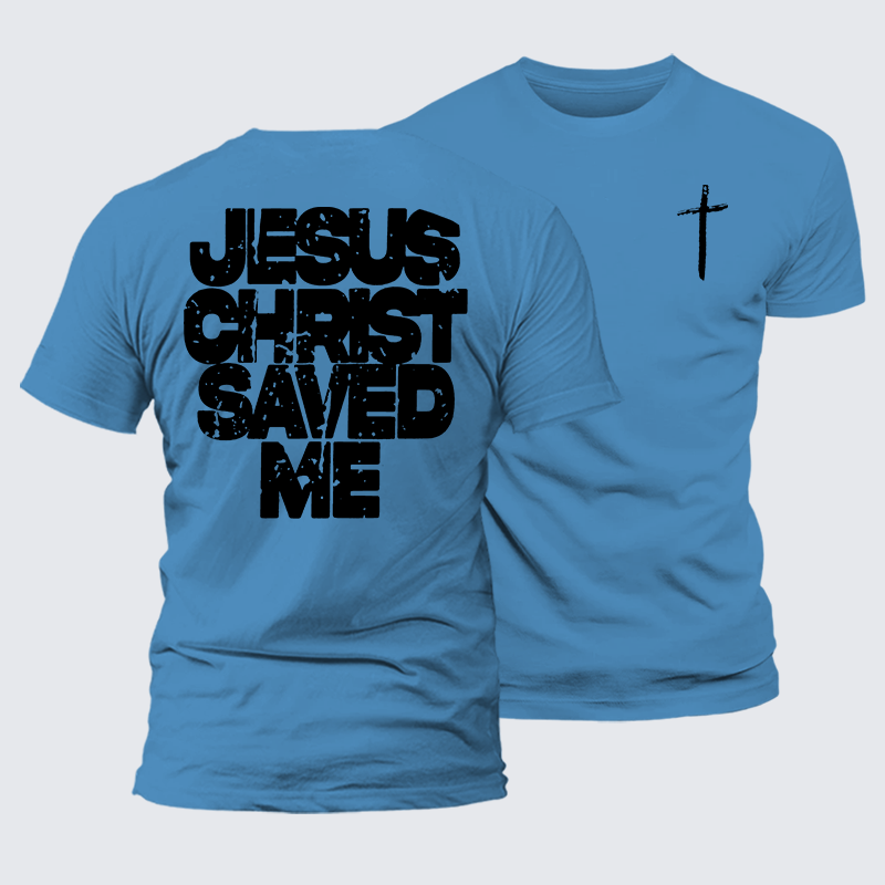 Jesus Christ Jesus God Christian Premium Mercerized Cotton Tee