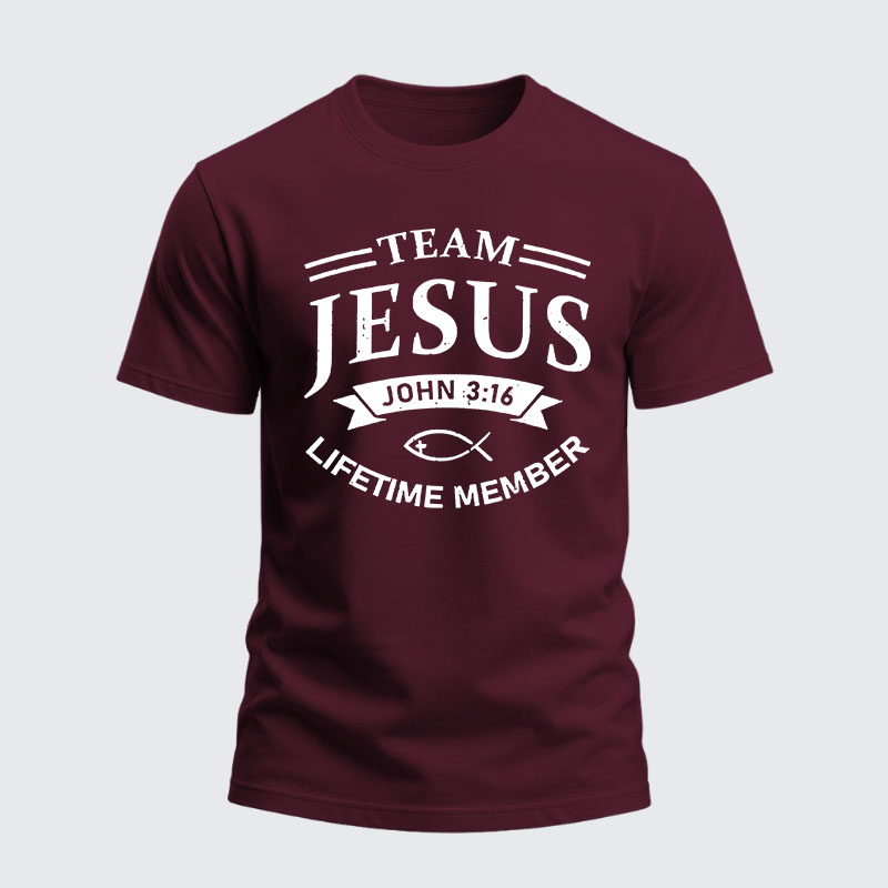 [Copy]Heavyweight Cotton Tee -Jesus Team