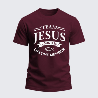 [Copy]Heavyweight Cotton Tee -Jesus Team