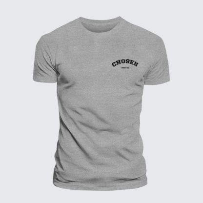 Chosen Jesus God Christian Cotton T-Shirt