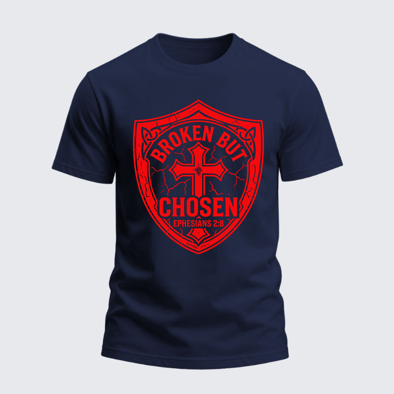 Heavyweight Cotton Tee - Broken But Chosen