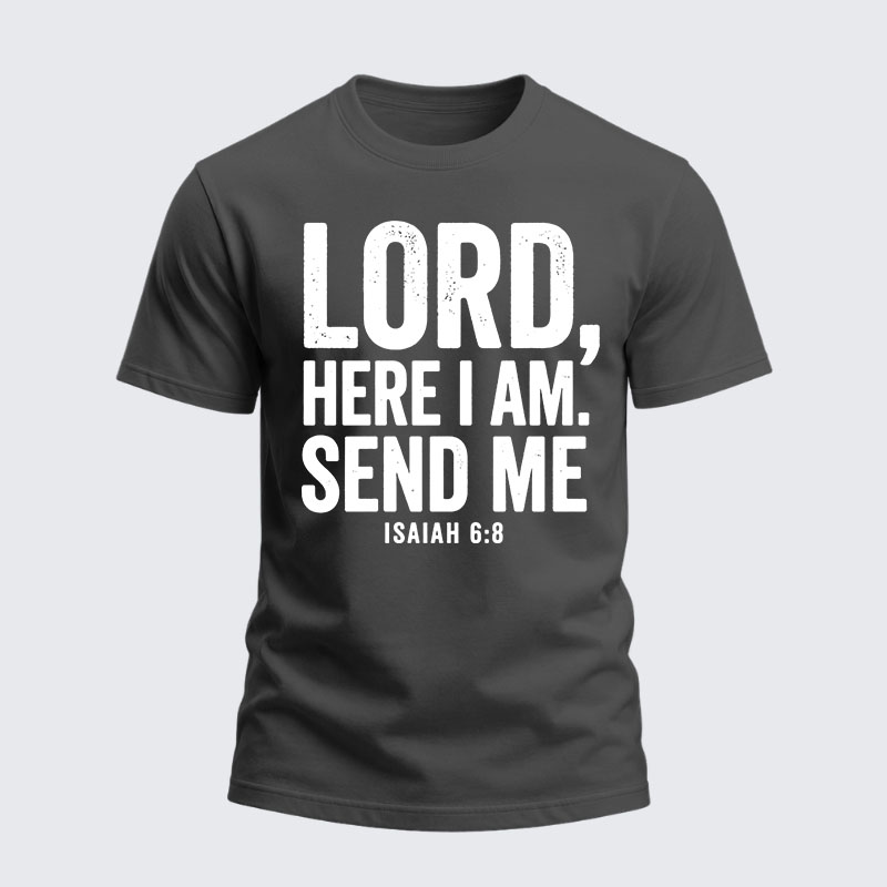 Heavyweight Cotton Tee - Send Me