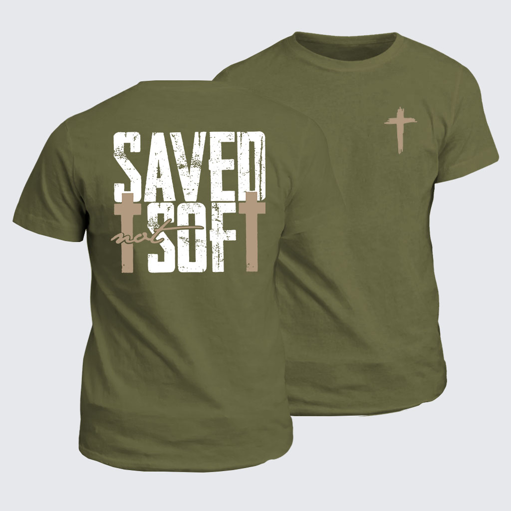 Classic Cotton Tee -  Saved Not Soft 