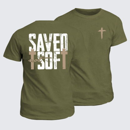 Classic Cotton Tee -  Saved Not Soft 