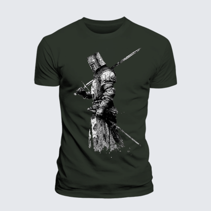 Armor of God Jesus God Christian Premium Mercerized Cotton Tee