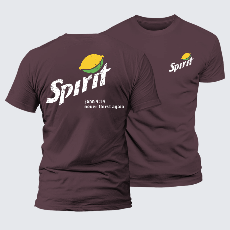 Spirit Jesus God Christian Premium Mercerized Cotton Tee