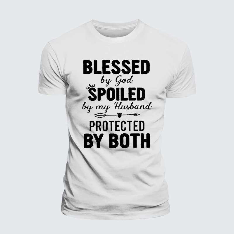 God Bless Jesus God Christian Premium Mercerized Cotton Tee