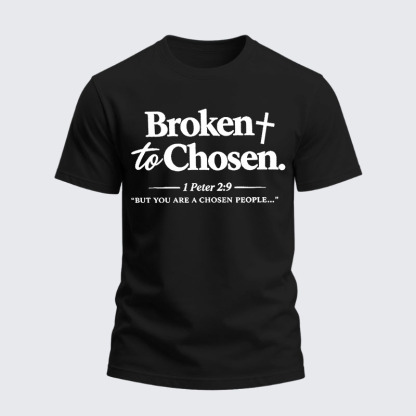 [Copy]Heavyweight Cotton Tee - Broken But Chosen