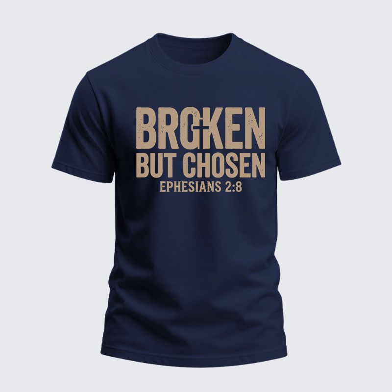 Heavyweight Cotton Tee - Broken But Chosen