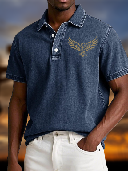 [Copy]Not Perfect Just Forgiven Religious Vintage Short Sleeve Polo Shirt