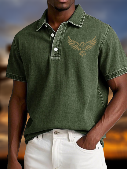 [Copy]Not Perfect Just Forgiven Religious Vintage Short Sleeve Polo Shirt