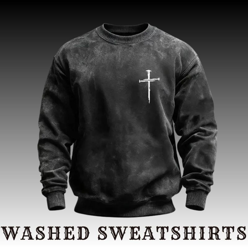 Men's Washed Sweatshirts