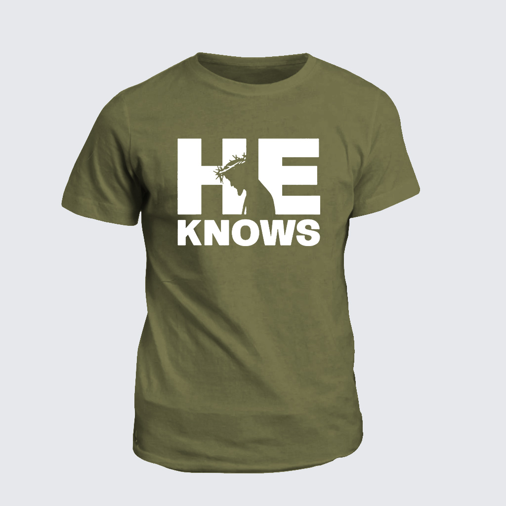 Classic Cotton Tee - He Knows