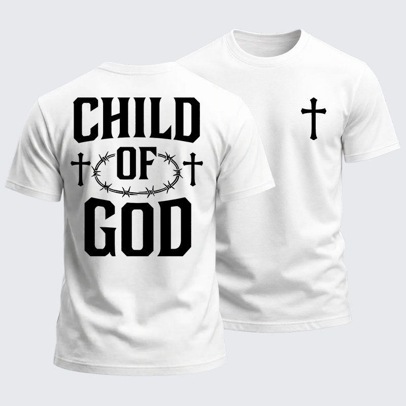 Heavyweight Cotton Tee - Child Of God