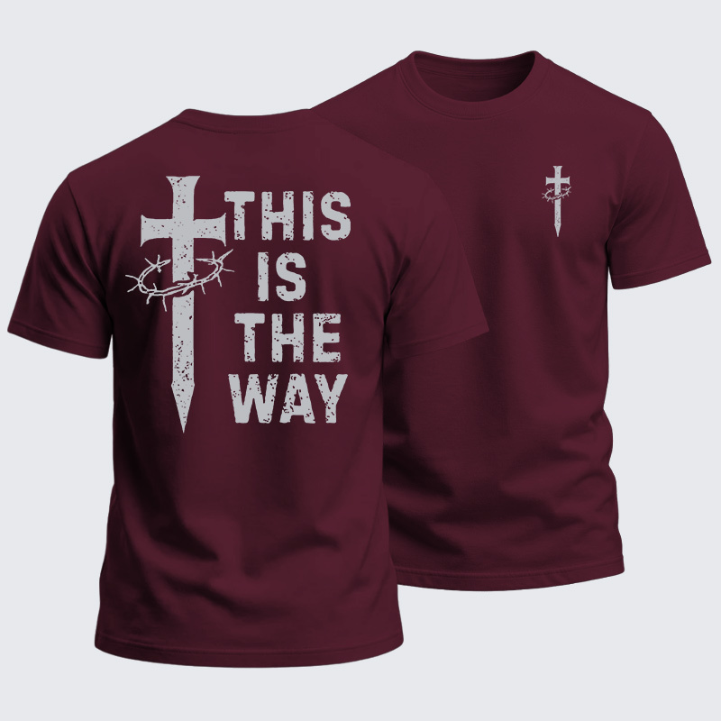 Heavyweight Cotton Tee - Religious Faith