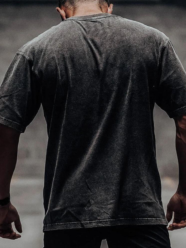 Jesus Dropped The Charges Christian Washed T-Shirt