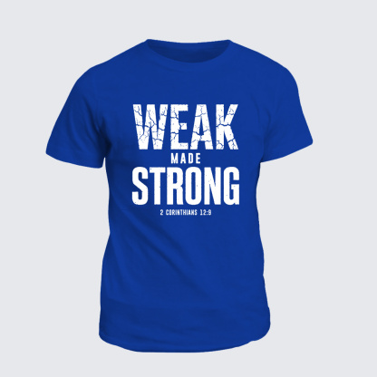 Classic Cotton Tee - Weak Made Strong
