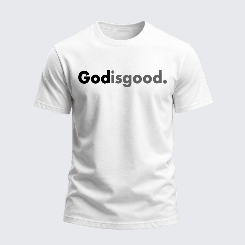 Heavyweight Cotton Tee - God Is Good