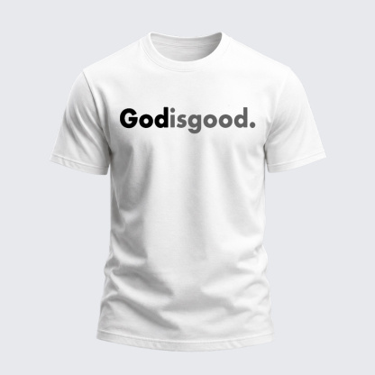 Heavyweight Cotton Tee - God Is Good